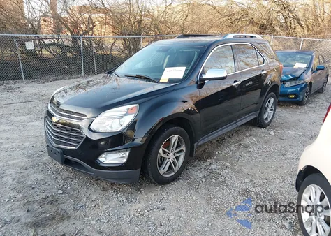 2016 Chevrolet Equinox Ltz из США, поврежденный, VIN 2GNFLGE3XG6146315